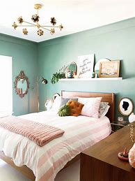 Image result for Pink and Green Bedroom