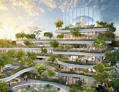 Image result for Futuristic Eco Buildings