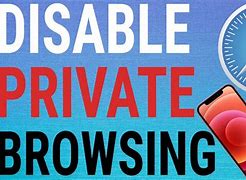 Image result for Private Browsing iPad