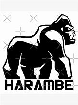 Image result for Hillary Logo Harambe