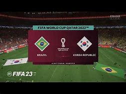 Image result for FIFA 23 Brazil vs Korea