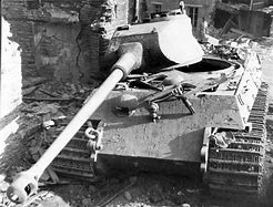 Image result for King Tiger Tank Attacking