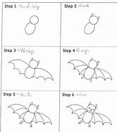Image result for Draw Bat Step by Step