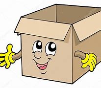 Image result for Cartoon Box with Face