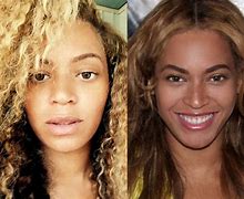 Image result for Beyoncé Curly Hair No Makeup