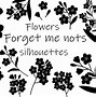 Image result for Forget Me Not Flowers Clip Art