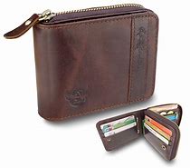 Image result for Men's Wallet with Zipper Closure