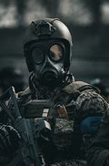 Image result for Gas Mask Soldier