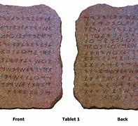 Image result for Stone Tablet Message