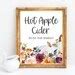Image result for Hot Apple Cider Bar Sign Free Printables
