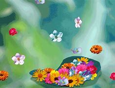 Image result for Animated Falling Flowers