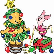 Image result for Winnie the Pooh Disney World Christmas