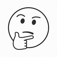 Image result for Thinking Emoji SVG