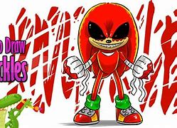 Image result for Knuckles exe Drawing