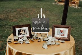 Image result for Wish You Were Here Wedding Sign