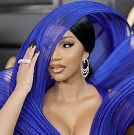 Image result for Cardi B Grammy Dress