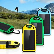 Image result for Waterproof Solar Battery Pack