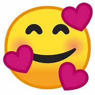 Image result for Smiley Emoji with Hearts