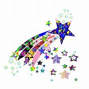 Image result for Red Shooting Star Clip Art