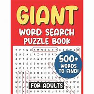 Image result for Jumbo Word Search Puzzle Books