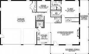Image result for 3-Bedroom Barndominium Floor Plan