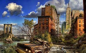 Image result for Apocalyptic NYC Background