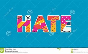 Image result for Hate Word