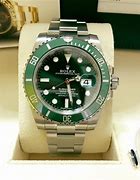 Image result for Rolex Submariner Green and Gold