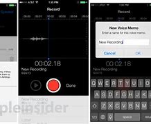 Image result for iPhone Voice Memo Screen