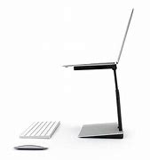 Image result for Adjustable Computer Stand On Wheels