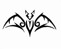 Image result for Bat Tattoo Drawings Pages
