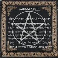 Image result for Wiccan Karma Spells