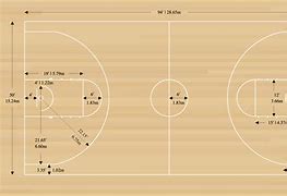 Image result for Basketball Court Lines Diagram