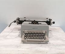 Image result for Olivetti Manual Typewriter