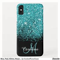 Image result for Blue Glitter iPhone Case