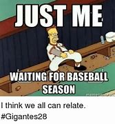 Image result for Waiting for Baseball Season to Start Meme