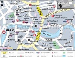 Image result for Big Ben London Map