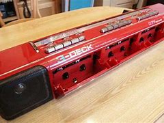Image result for Triple Tape Player Boombox