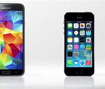 Image result for Galaxy S5 vs iPhone 6