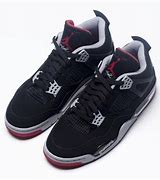 Image result for Jordan 4 Black and Red Cement Last Release