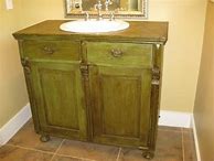 Image result for Vintage Bathroom Vanity