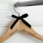Image result for Personalized Wooden Hanger