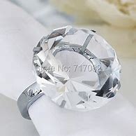 Image result for Diamond Wedding Serviettes