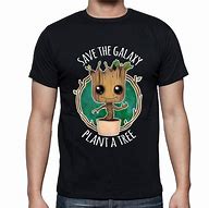 Image result for Baby Groot Shirt