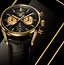 Image result for Tag Heuer Watch Gold Black