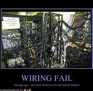 Image result for Wiring Fails Meme