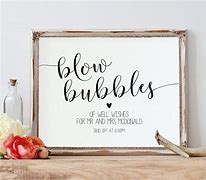 Image result for Bubble Printable Sign