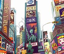 Image result for New York Time Square Streets