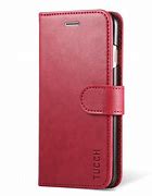 Image result for iPhone 8 Leather Flip Case