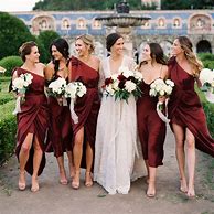Image result for Burgundy Bridesmaid Shoes